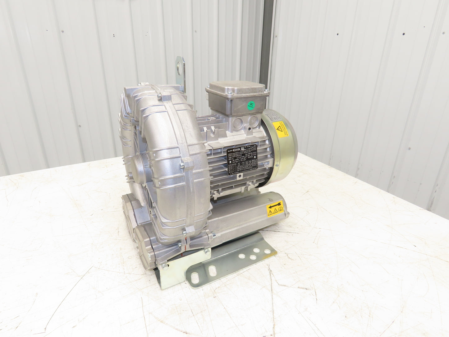 Effepizeta SCL K05-MS Regenerative Vacuum Blower 156cfm 4Hp 230/460V 3PH