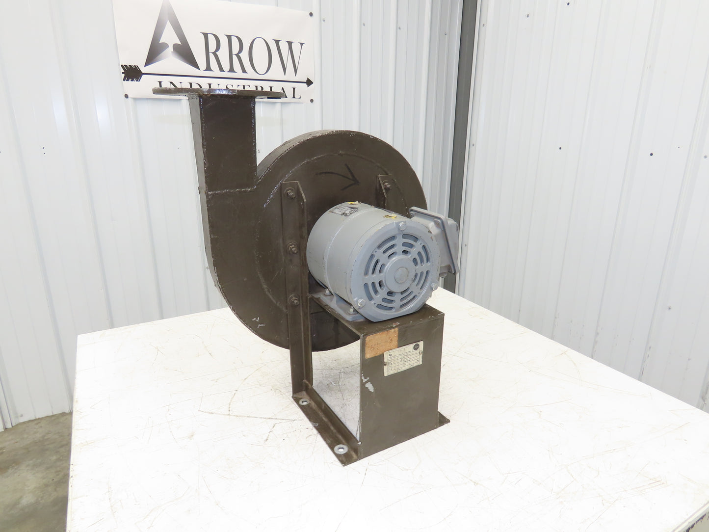 ILG 75-17 High Pressure Blower 1.5Hp Backward Incline IN 5" Out 3.5" Square