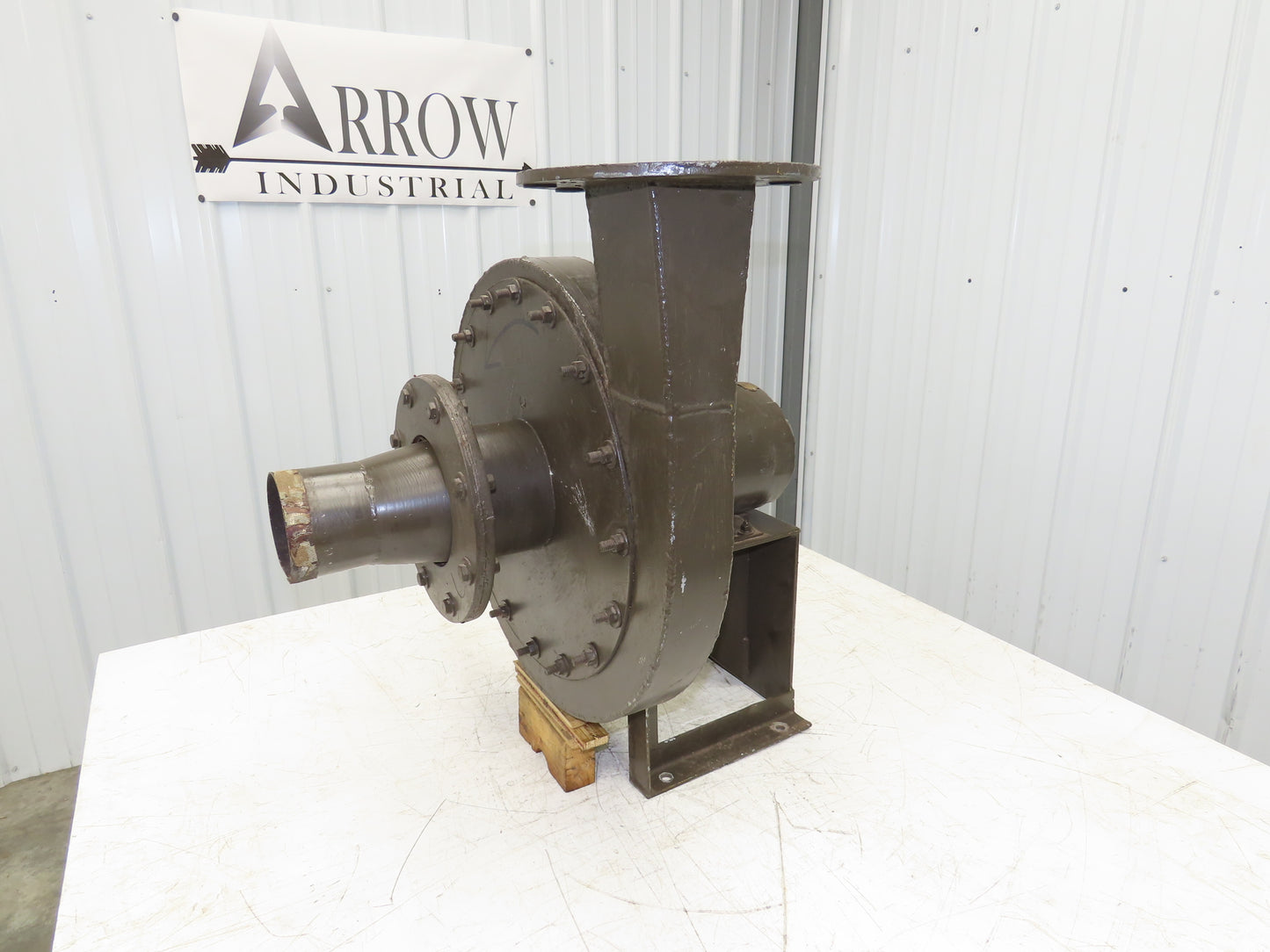 ILG 75-17 High Pressure Blower 1.5Hp Backward Incline IN 5" Out 3.5" Square