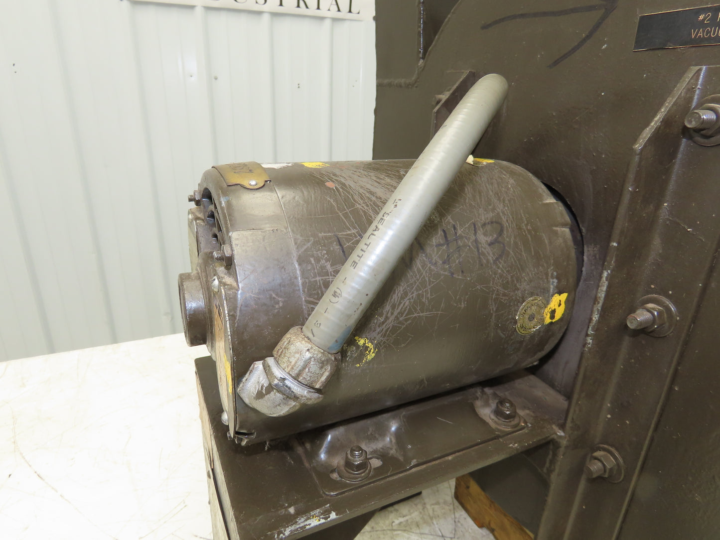 ILG 75-17 High Pressure Blower 1.5Hp Backward Incline IN 5" Out 3.5" Square