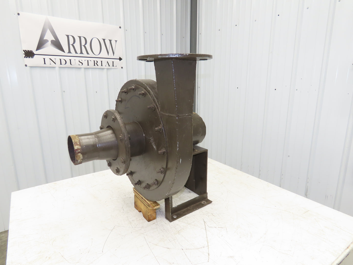 ILG 75-17 High Pressure Blower 1.5Hp Backward Incline IN 5" Out 3.5" Square