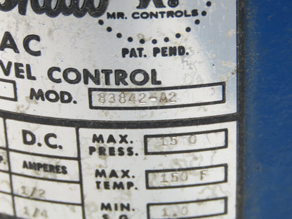 Robertshaw 83842-A2 Level AC Liquid Level Float Control Valve 1"NPT 120/240V