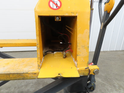 Multiton TMXE 27 X 45 Electric Pallet High Lift 2200lbs 32" Height 12V