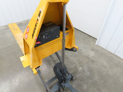 Multiton TMXE 27 X 45 Electric Pallet High Lift 2200lbs 32" Height 12V