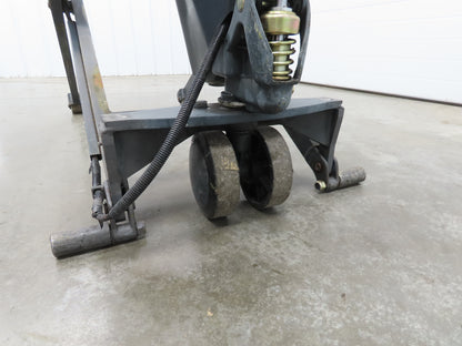 Multiton TMXE 27 X 45 Electric Pallet High Lift 2200lbs 32" Height 12V