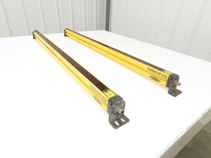 Banner EZ-SCREEN Light Curtain Transmitter Receiver Set 900mm 20 ft Range