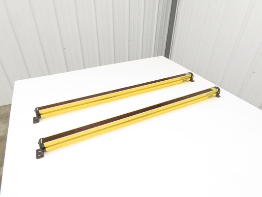 Banner EZ-SCREEN Light Curtain Transmitter Receiver Set 900mm 20 ft Range