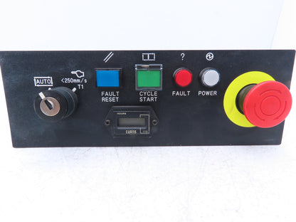 Fanuc A05B-2601-C004 Push Button Operator Control Panel With Key