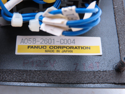 Fanuc A05B-2601-C004 Push Button Operator Control Panel With Key