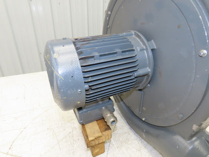 Centrifugal Blower Fan Backward Incline 22.5m3/min 1.25kw 3360rpm 230/440V 3Ph
