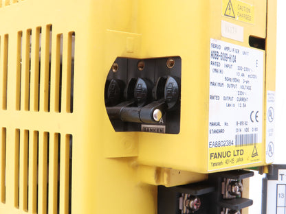Fanuc A06B-6089-H104 Fanuc Servo Amplifier Unit 230VAC 3Ph 12.5A Ser E