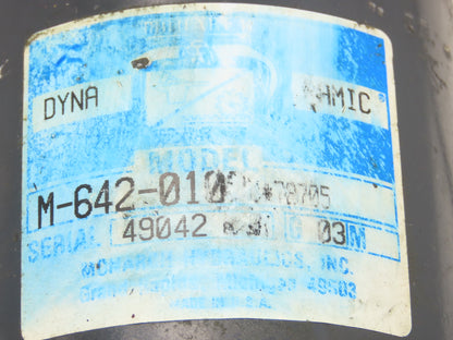 Monarch M-642-0102 Dyna-Ramic Hydraulic Power Unit 24VDC Motor