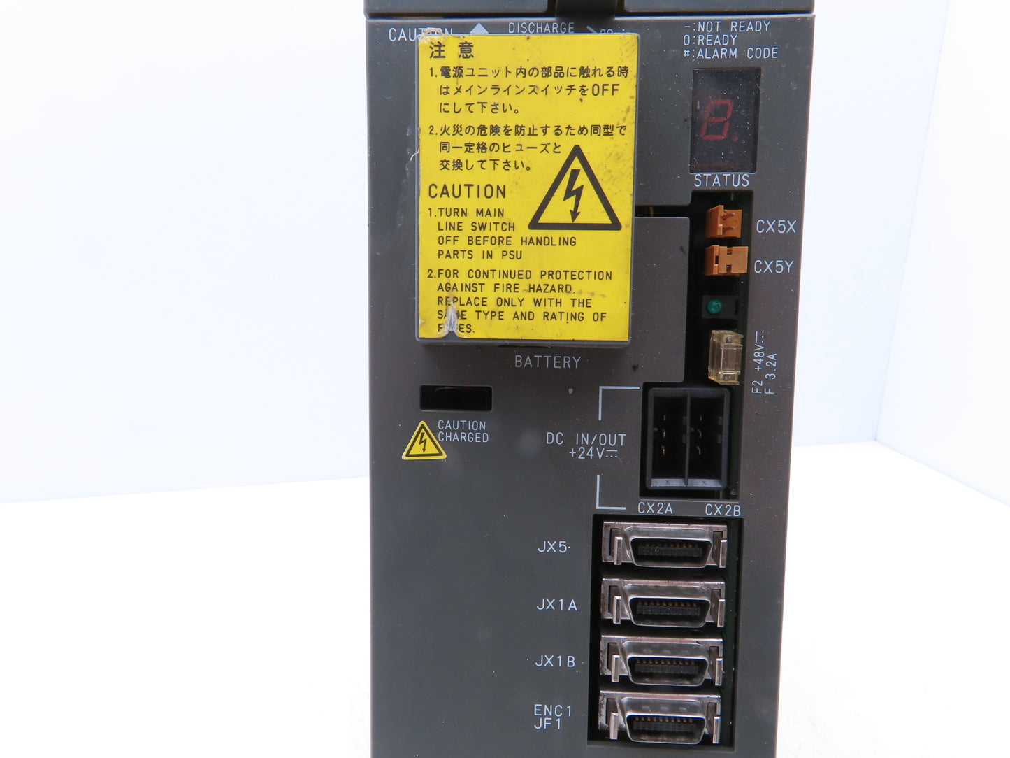 Fanuc A06B-6096-H106#RA F Servo Amplifier Module 230V 9.1 kw Series F
