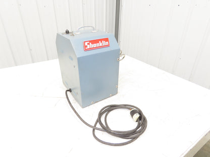 Shanklin Selvage Winder Heat Shrink Waste Scrap Collector Process 230V 1Ph