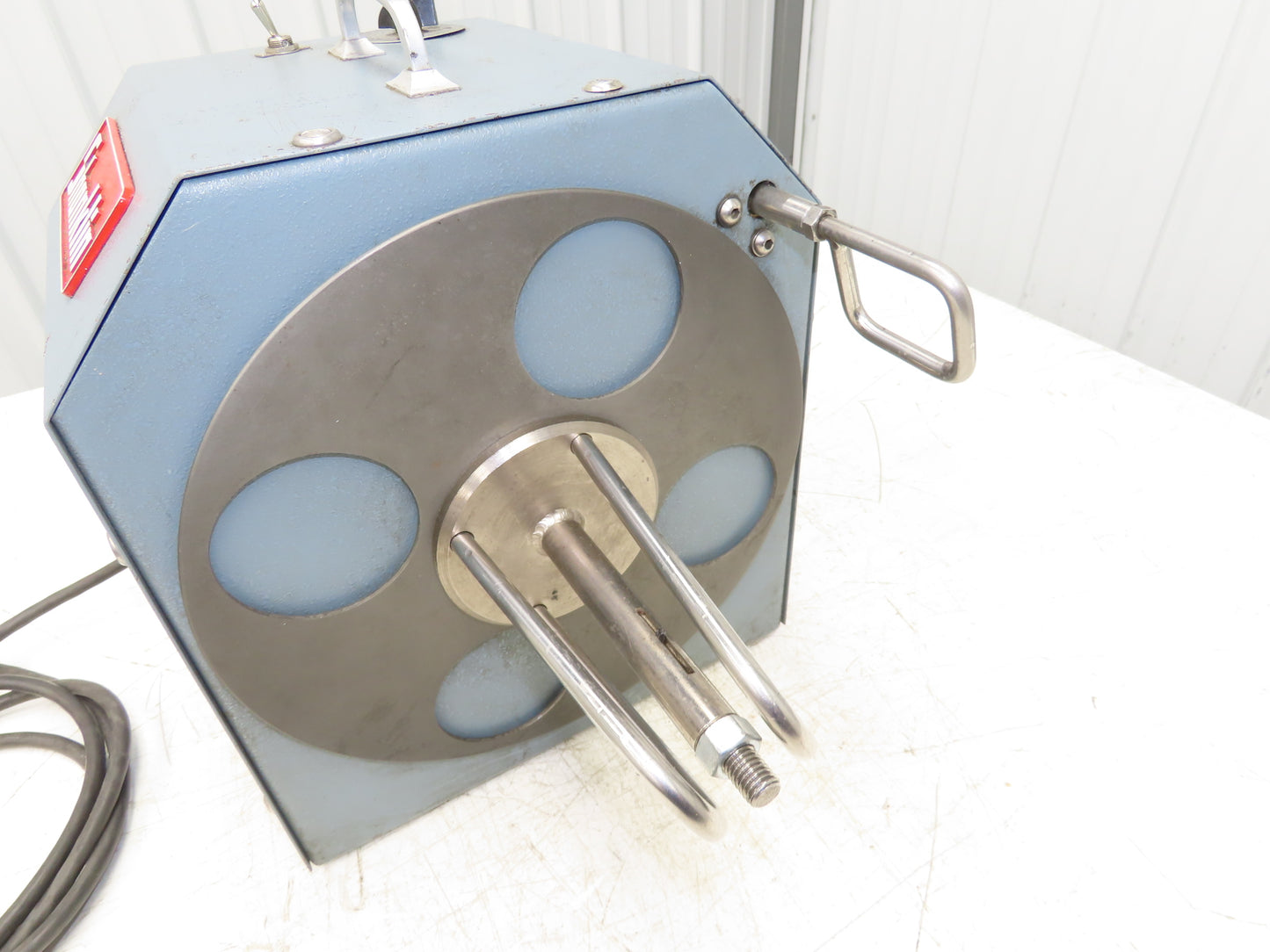 Shanklin Selvage Winder Heat Shrink Waste Scrap Collector Process 230V 1Ph