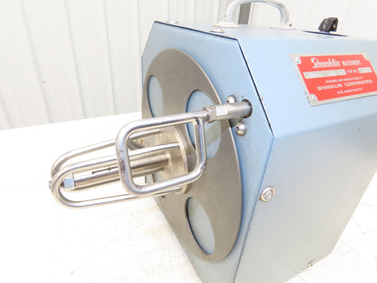 Shanklin Selvage Winder Heat Shrink Waste Scrap Collector Process 230V 1Ph