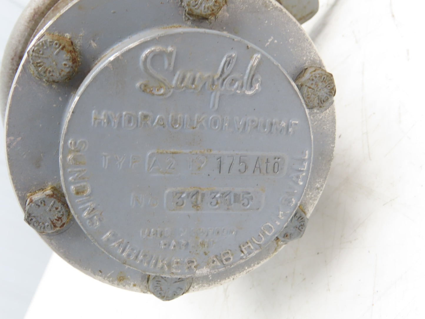 Sunfab A2 19 175 Hydraulic Pump/Motor 30mm Shaft