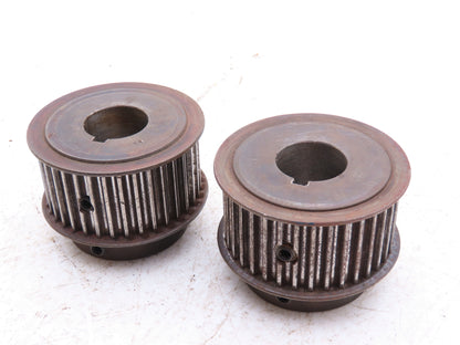 Martin P365M25 Timing Belt Pulley Sprocket 36T 25mm Width 7/8" Bore  Lot of 2