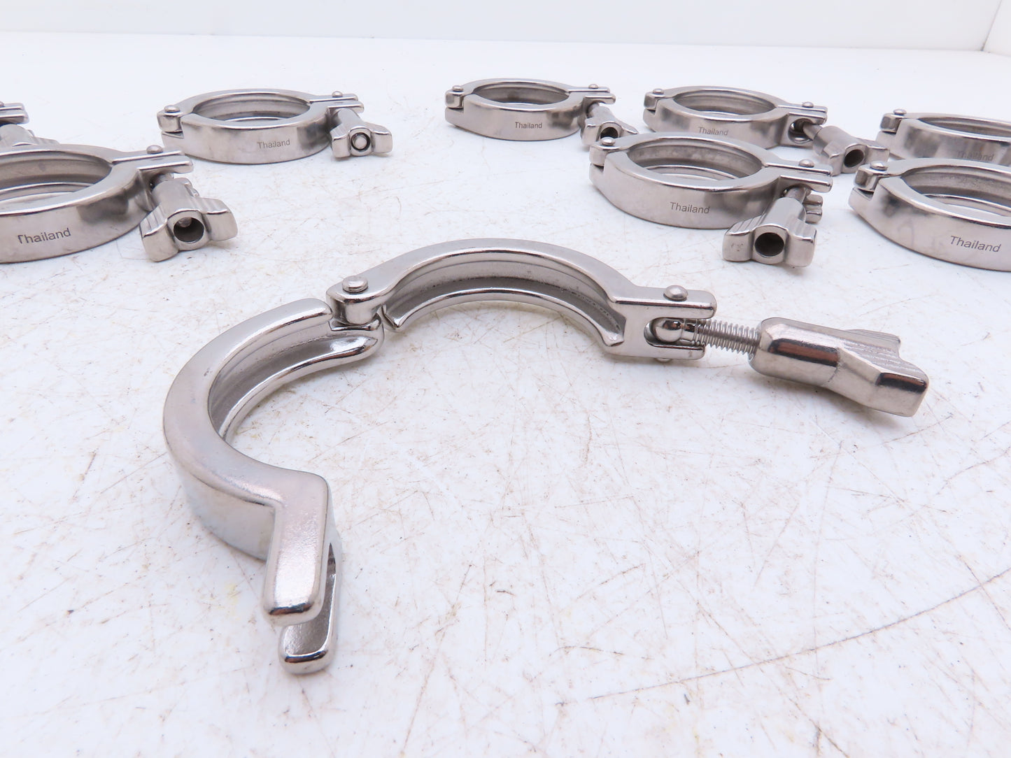 2" Tri-Clamp Sanitary 304 Stainless Wing Nut  Lot of 10