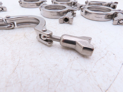 2" Tri-Clamp Sanitary 304 Stainless Wing Nut  Lot of 10