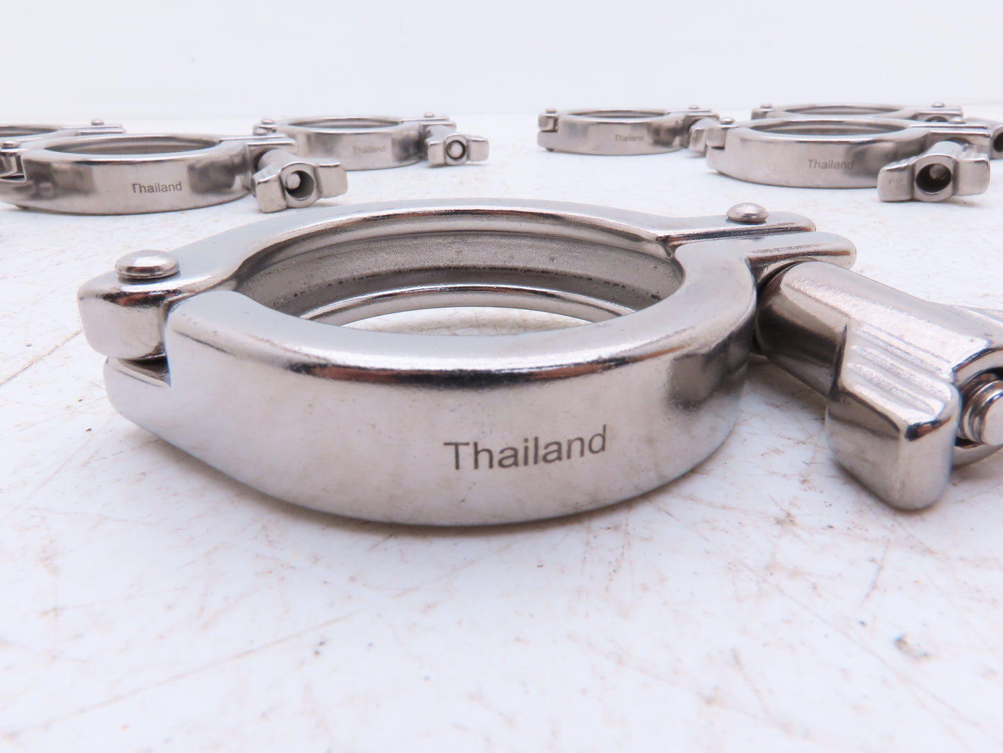 2" Tri-Clamp Sanitary 304 Stainless Wing Nut  Lot of 10