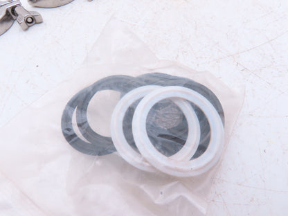 2" Tri-Clamp Sanitary 304 Stainless Wing Nut  Lot of 10
