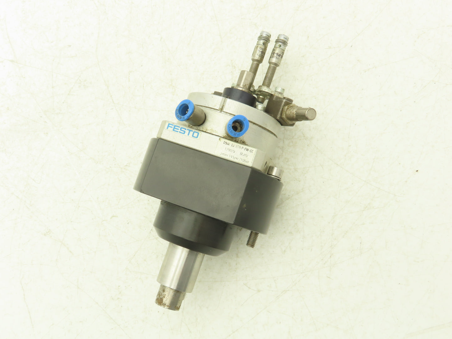 Festo DSM-12-270 P-FW-CC Double Acting Semi-Rotary Vane Actuator W/ Metal Stops