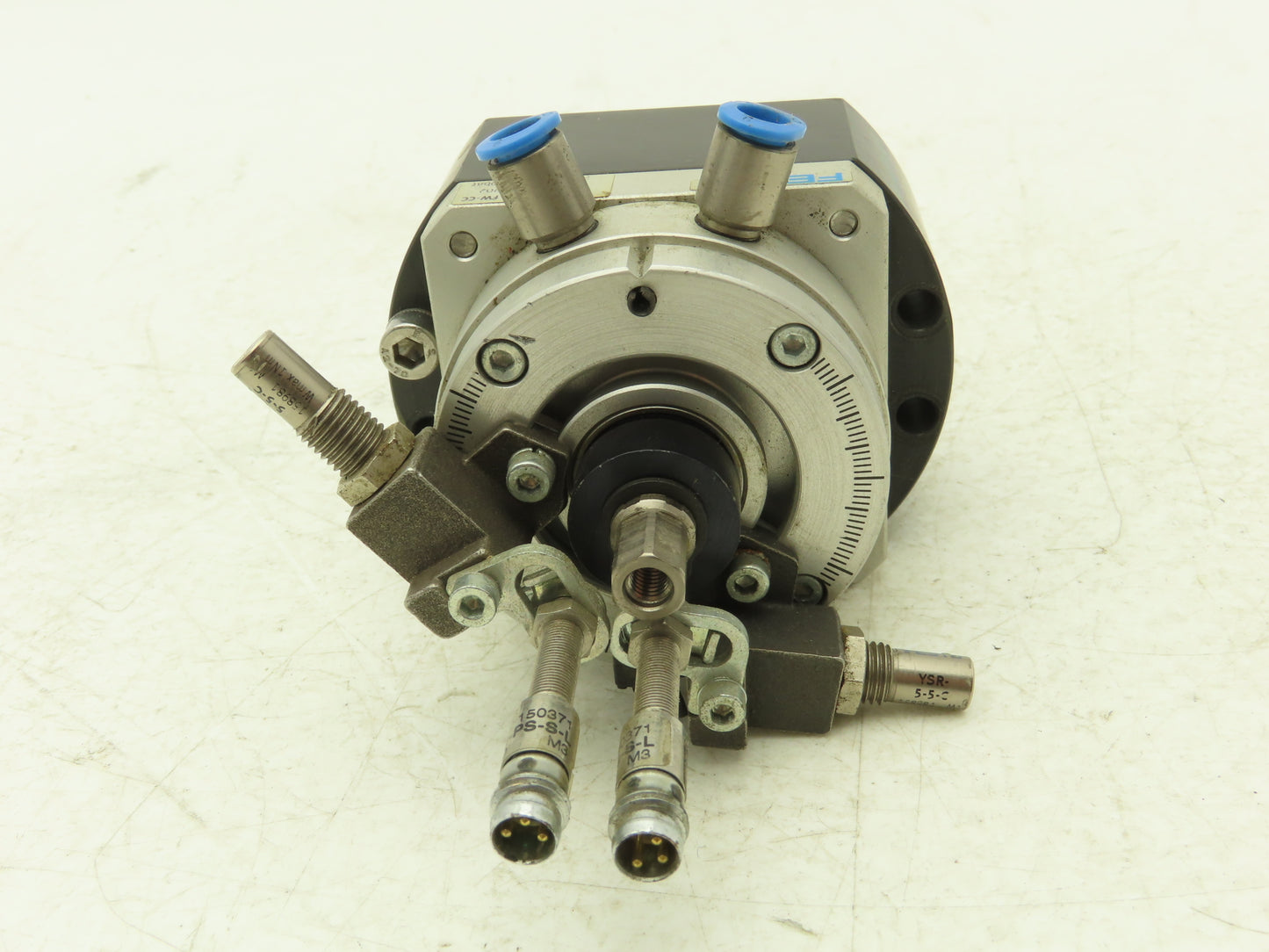 Festo DSM-12-270 P-FW-CC Double Acting Semi-Rotary Vane Actuator W/ Metal Stops