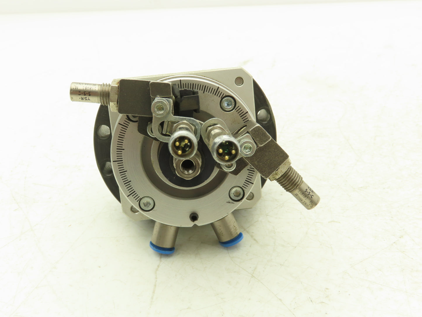 Festo DSM-12-270 P-FW-CC Double Acting Semi-Rotary Vane Actuator W/ Metal Stops