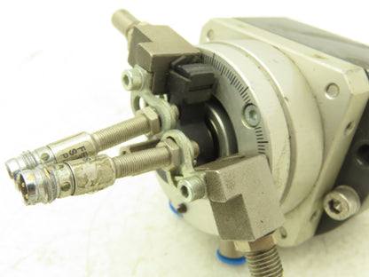 Festo DSM-12-270 P-FW-CC Double Acting Semi-Rotary Vane Actuator W/ Metal Stops