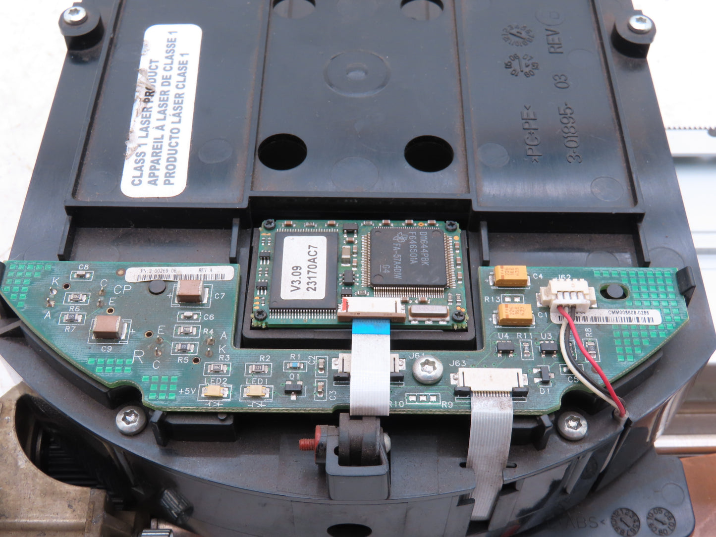 IBM 3-01838-12 Quantum Scaler Picker Robot Assembly Gripper Tape Picker