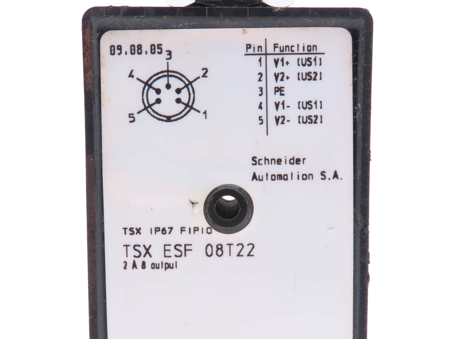 Schneider TSXESF08T22 Discrete Input Output FIP Module I/O 8Q 2A 24V IP67