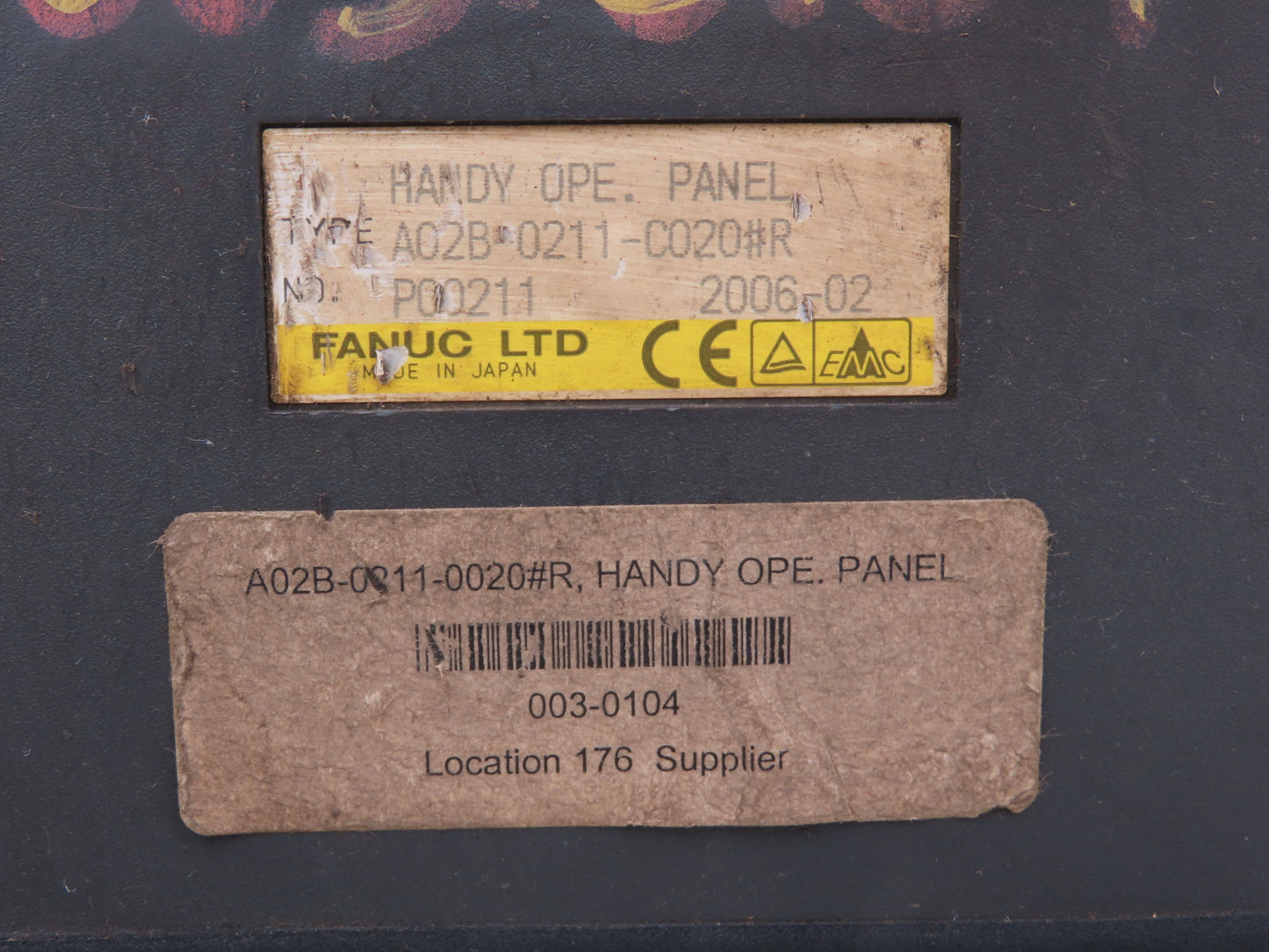 Fanuc A02B-0211-C020#R Robot Teach Pendant Keypad PMGE1 READ