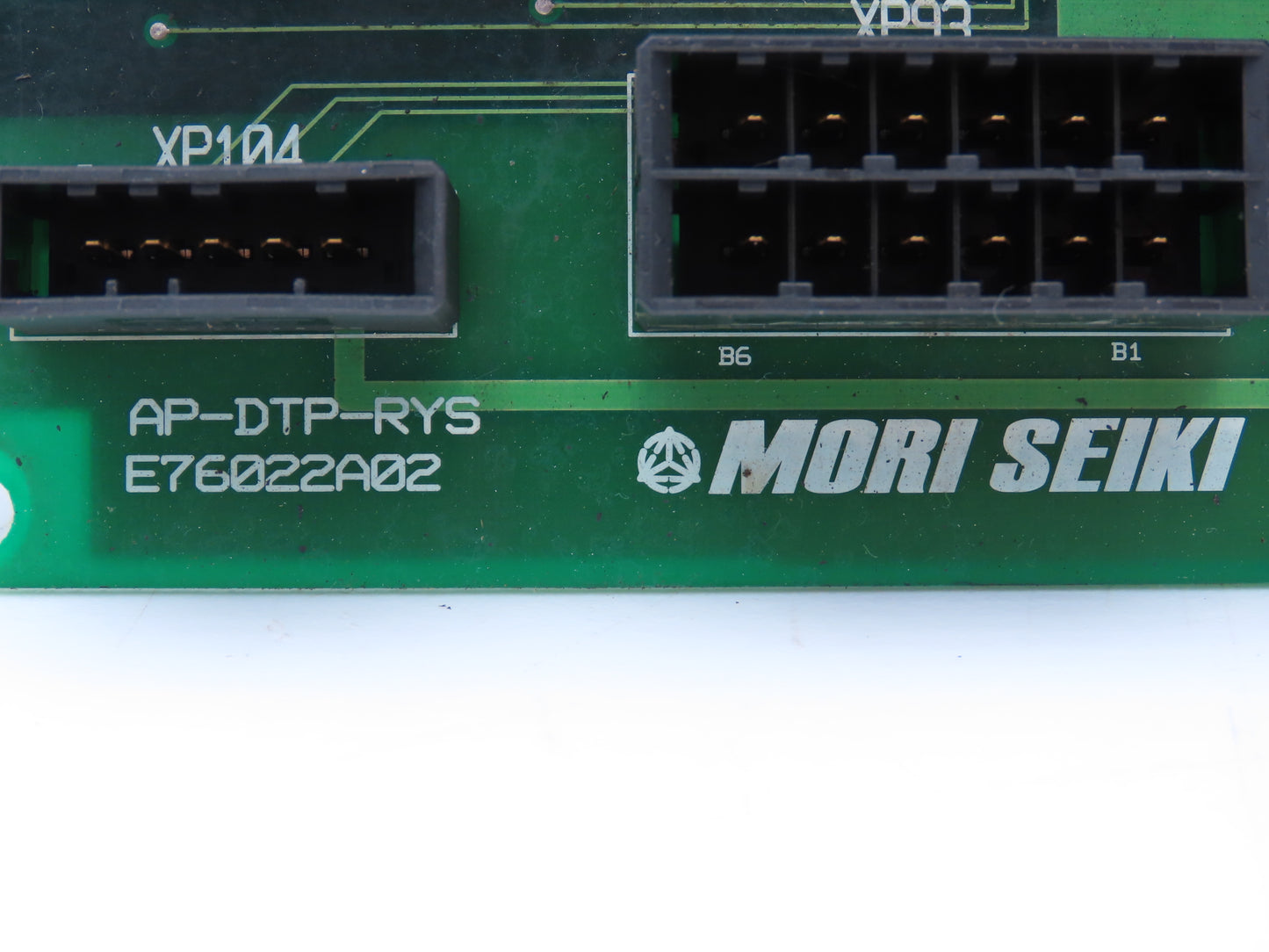 Mori Seiki E76022A02 Printed Circuit Board PCB Relay Module AP-DTP-RYS