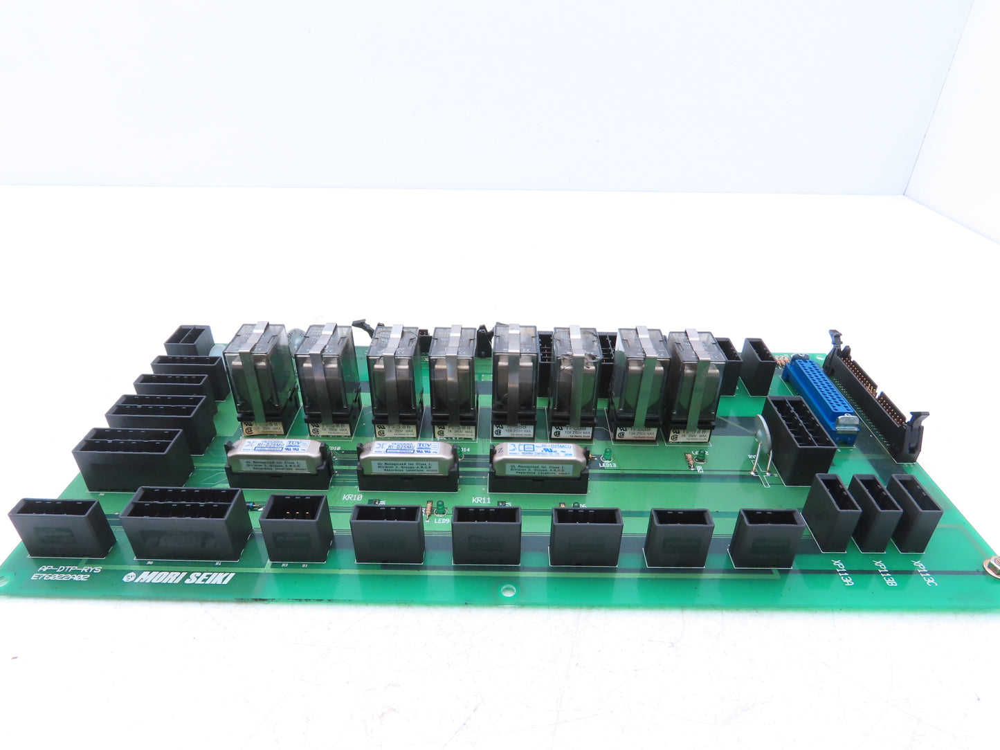 Mori Seiki E76022A02 Printed Circuit Board PCB Relay Module AP-DTP-RYS