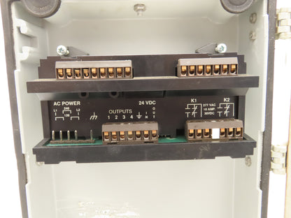 EFM Tokheim Automation FC-330 Flow Control Module Rate Totalizer Panel 12x8x7"