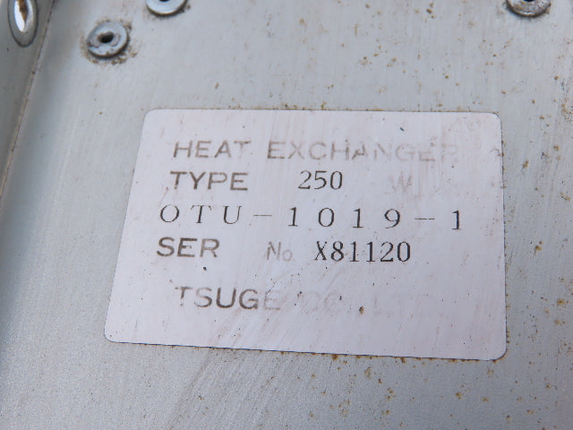 Tsuge Co LTD OTU-1019-1 TSUGE Heat Exchanger Enclosure Fan 250W 200V