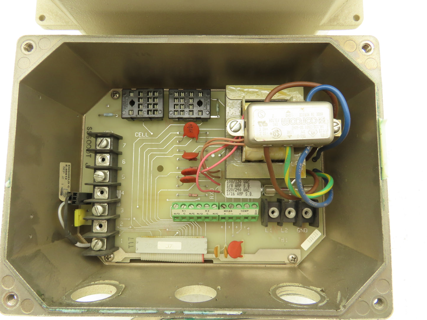 Foxboro 872-20AMS-78 Monitor 872 Series Alarm 0-20 MS/CM 4-20MA 120VAC