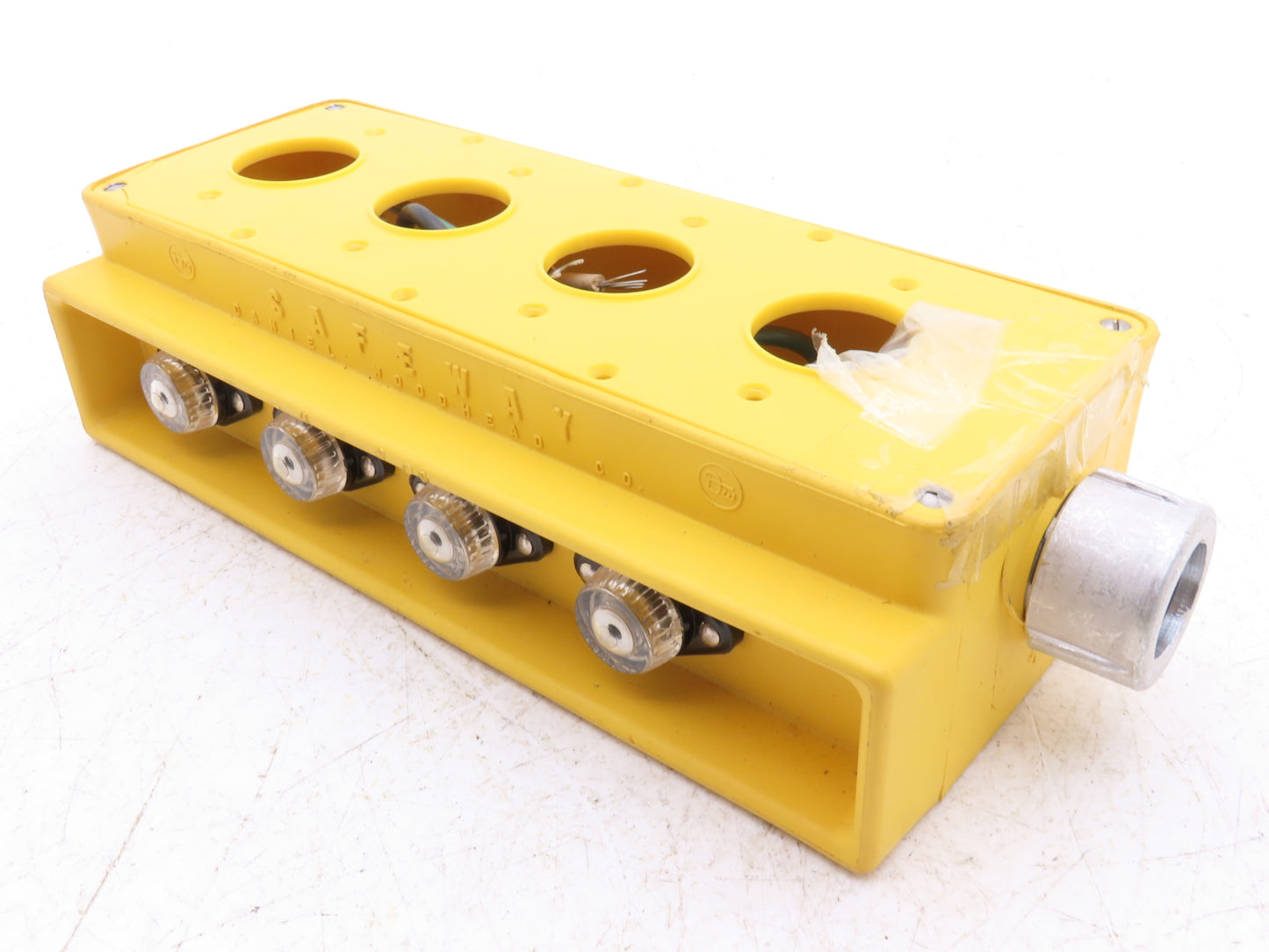 Daniel Woodhead 4004 Safeway Pendant 4 Button Station Enclosure Fuse Indicator