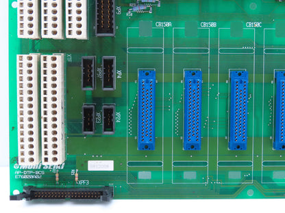 Mori Seiki E76020A02 Printed Circuit Board PCB Backplane Module AP-DTP-BCS