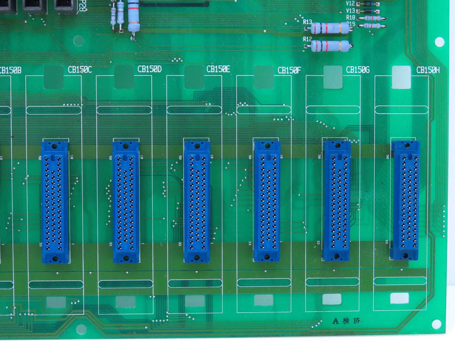 Mori Seiki E76020A02 Printed Circuit Board PCB Backplane Module AP-DTP-BCS