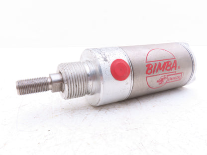 Bimba MRS-311-D Pneumatic Air Cylinder 2" Bore 1" Stroke Double Acting