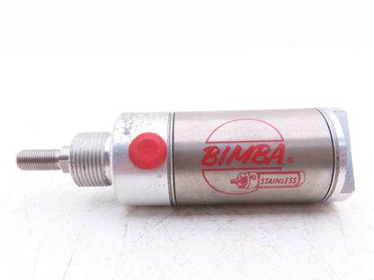 Bimba MRS-311-D Pneumatic Air Cylinder 2" Bore 1" Stroke Double Acting
