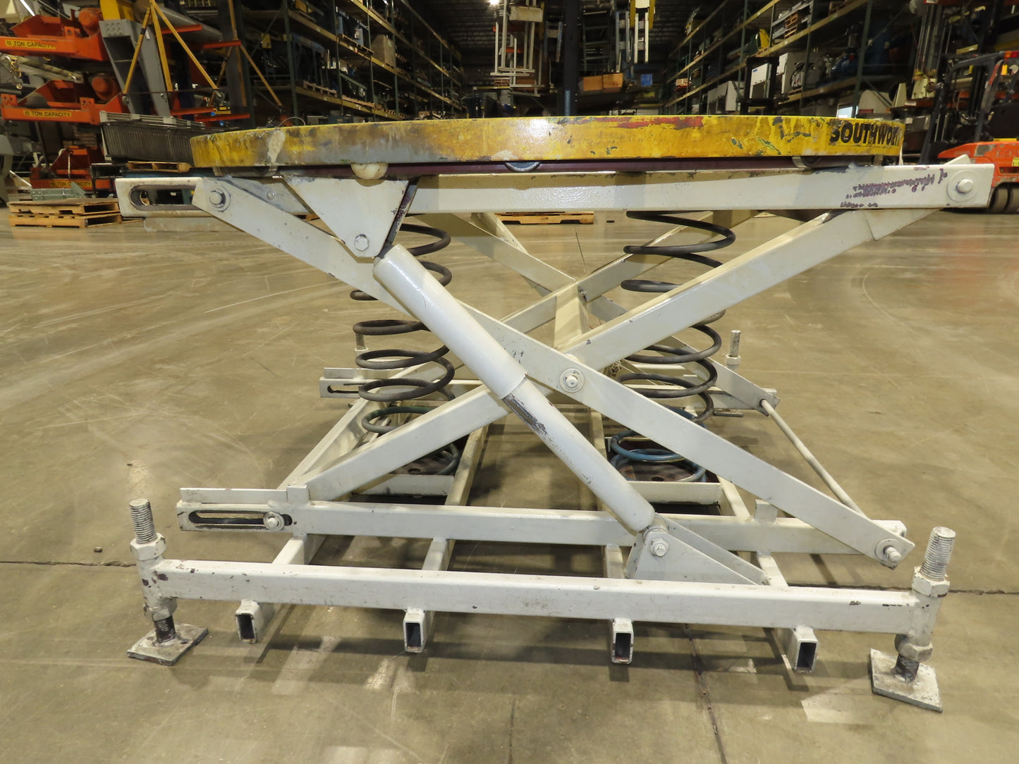 Southworth Pallet Pal 360 Positioner Rotator Spring Level Loader Turntable 43"