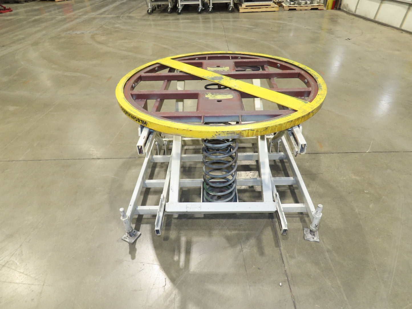 Southworth Pallet Pal 360 Positioner Rotator Spring Level Loader Turntable 43"