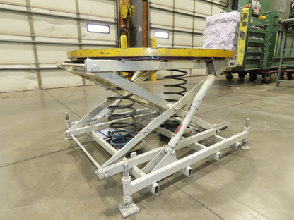 Southworth Pallet Pal 360 Positioner Rotator Spring Level Loader Turntable 43"