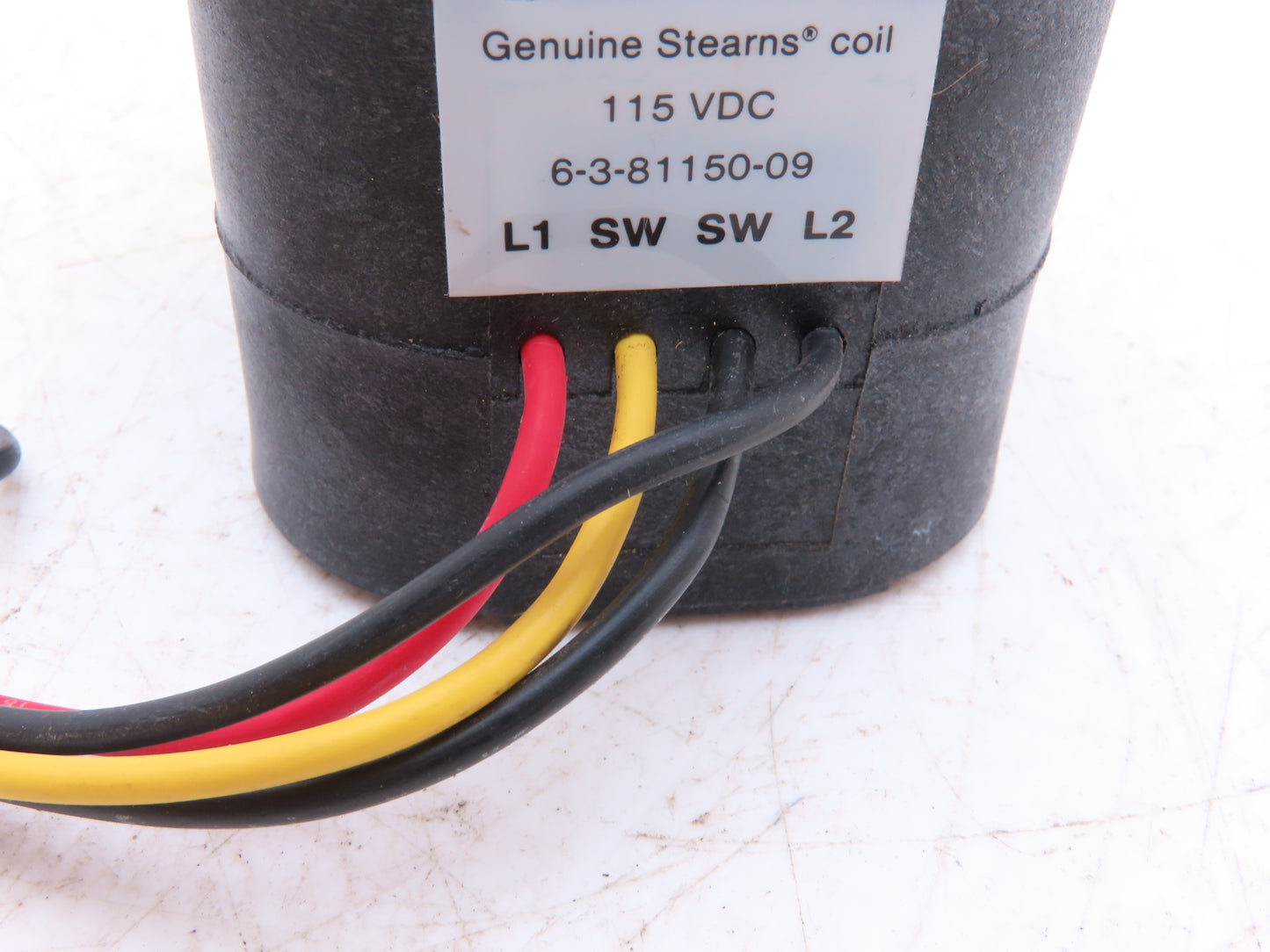 Stearns 6-3-81150-09 Motor Brake Coil 115V 1-1/8" x 1-3/8" ID 4 Wire