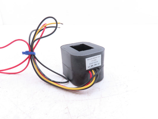 Stearns 6-3-81150-09 Motor Brake Coil 115V 1-1/8" x 1-3/8" ID 4 Wire