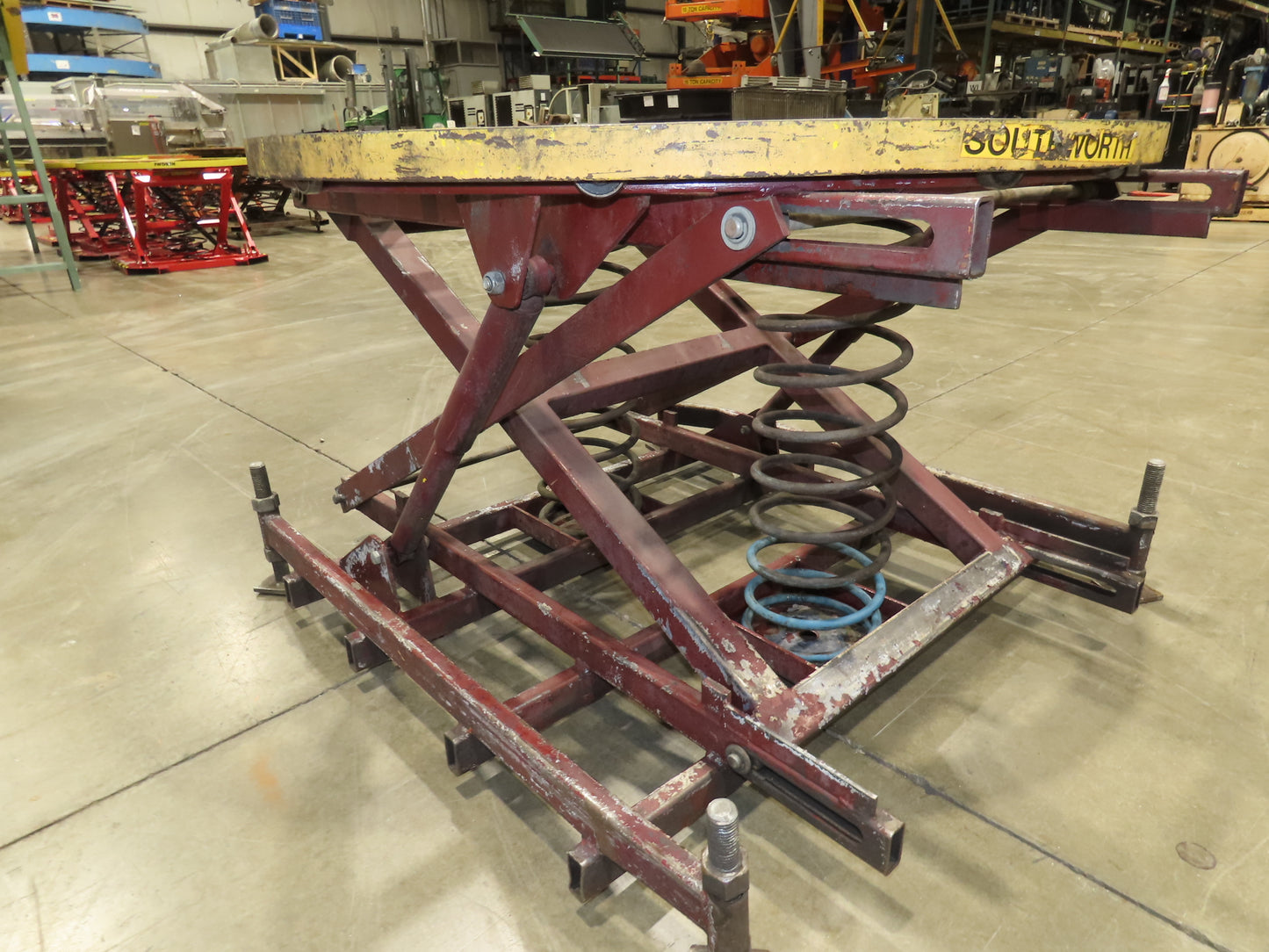 Southworth Pallet Pal 360 Positioner Rotator Spring Level Loader Turntable 43"