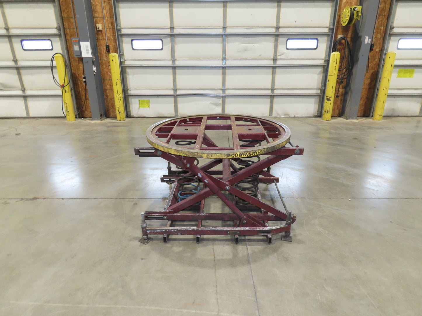 Southworth Pallet Pal 360 Positioner Rotator Spring Level Loader Turntable 43"